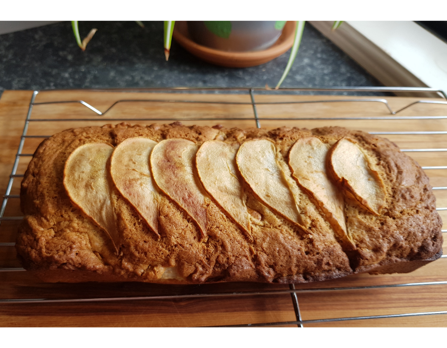 Pear and Ginger loaf